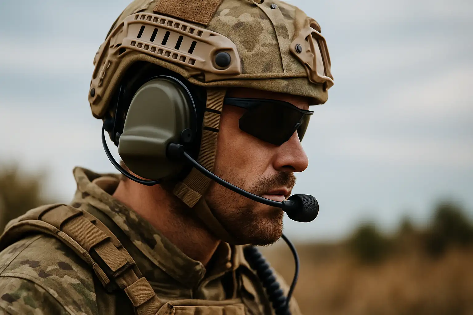 Ruggedized Soldier Headsets by SysDo usa